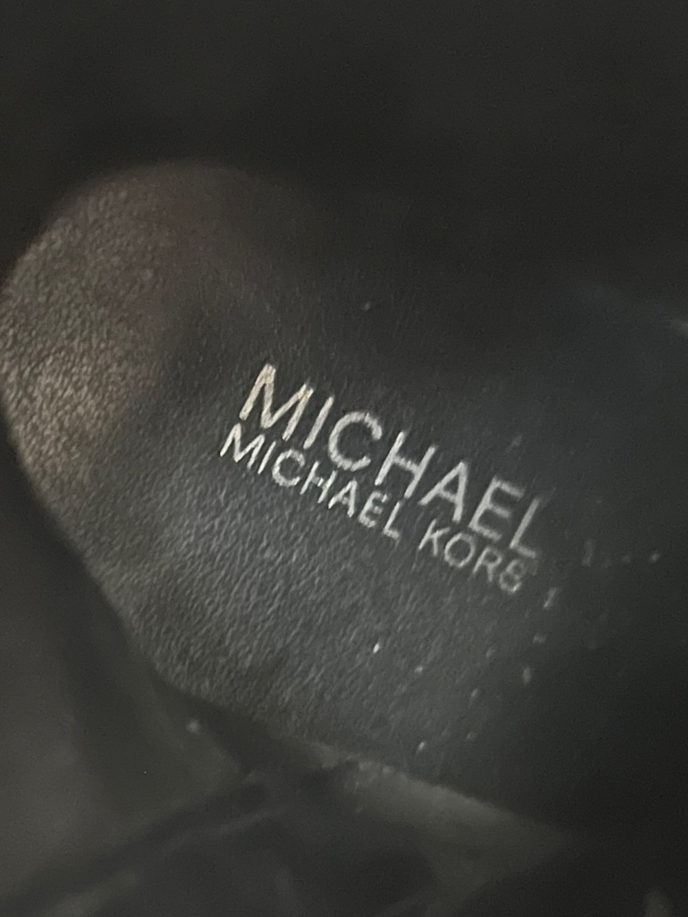 Michael Kors Kyle Leather Lace-Up Stiletto Boot in Black - Size 6 - Picture 15 of 16
